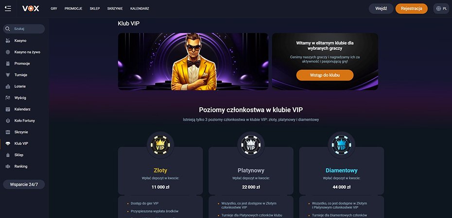 VOX Casino — przewodnik po platformie, grach i bonusach VOX Casino — przewodnik po platformie, grach i bonusach